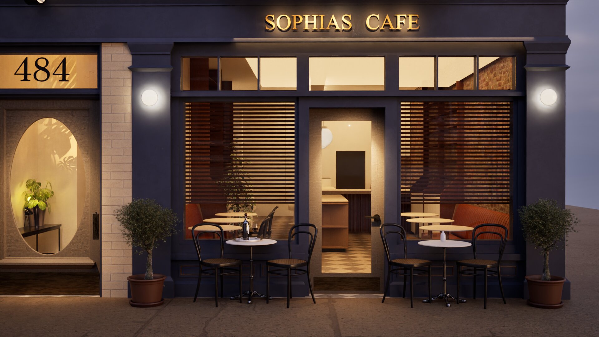 Sophia's storefront